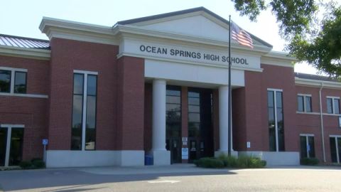 Ocean Springs High School in Ocean Springs Mississippi, on October 18.