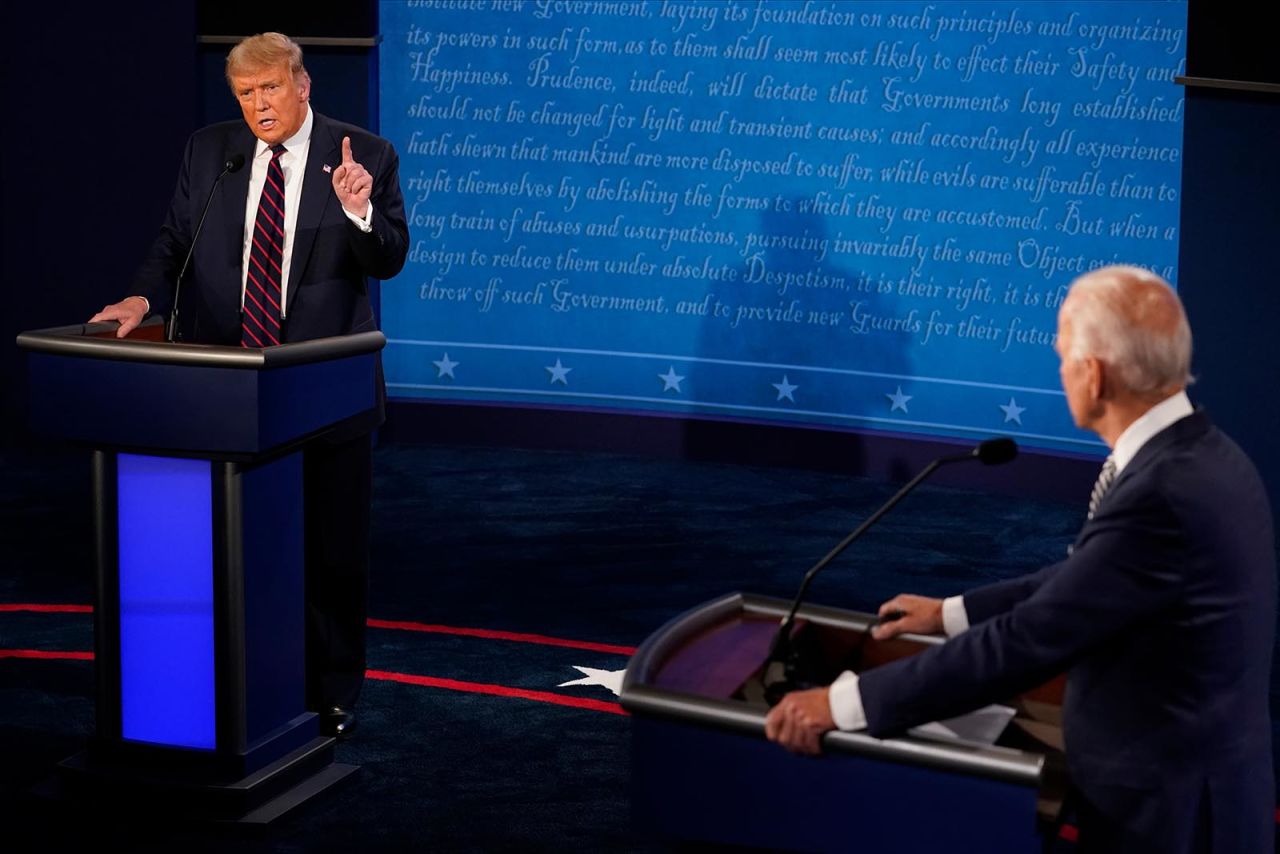AP FACT CHECK: Examining claims from last Trump-Biden debate