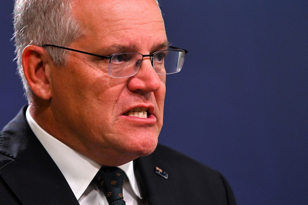Australian Prime Minister Scott Morrison. (Steven Saphore/AFP/Getty Images)