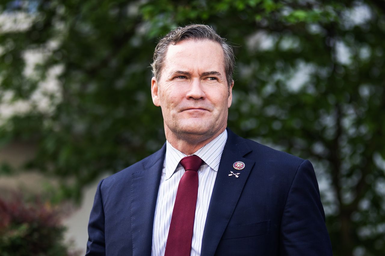 Rep. Michael Waltz is pictured in Washington, DC, on April 30.