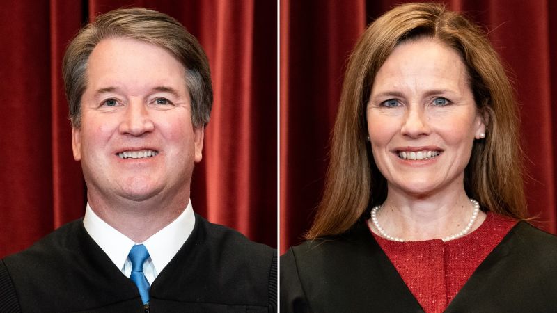 Justices Barrett and Kavanaugh overturned Roe v. Wade. Why they may save access to the abortion pill