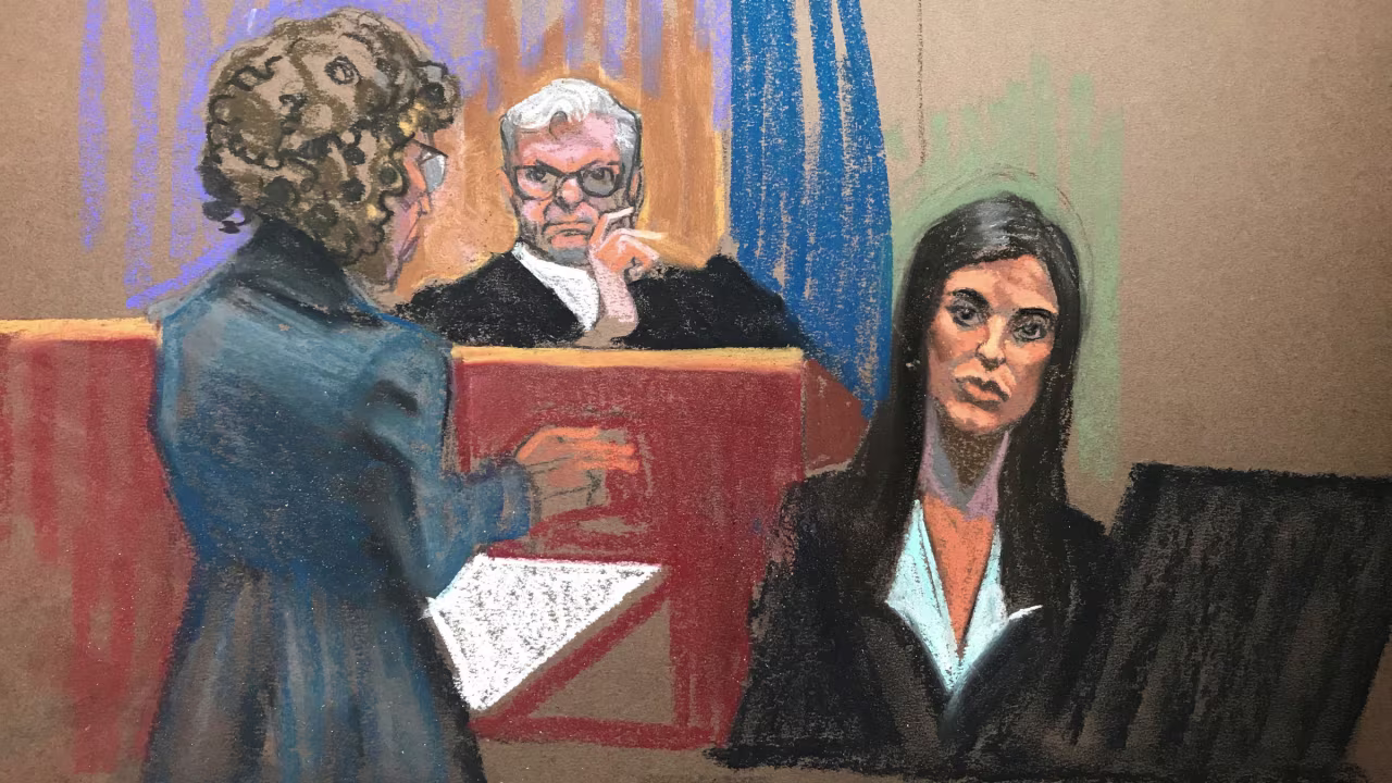 Former White House aide Madeleine Westerhout testifies on Friday.