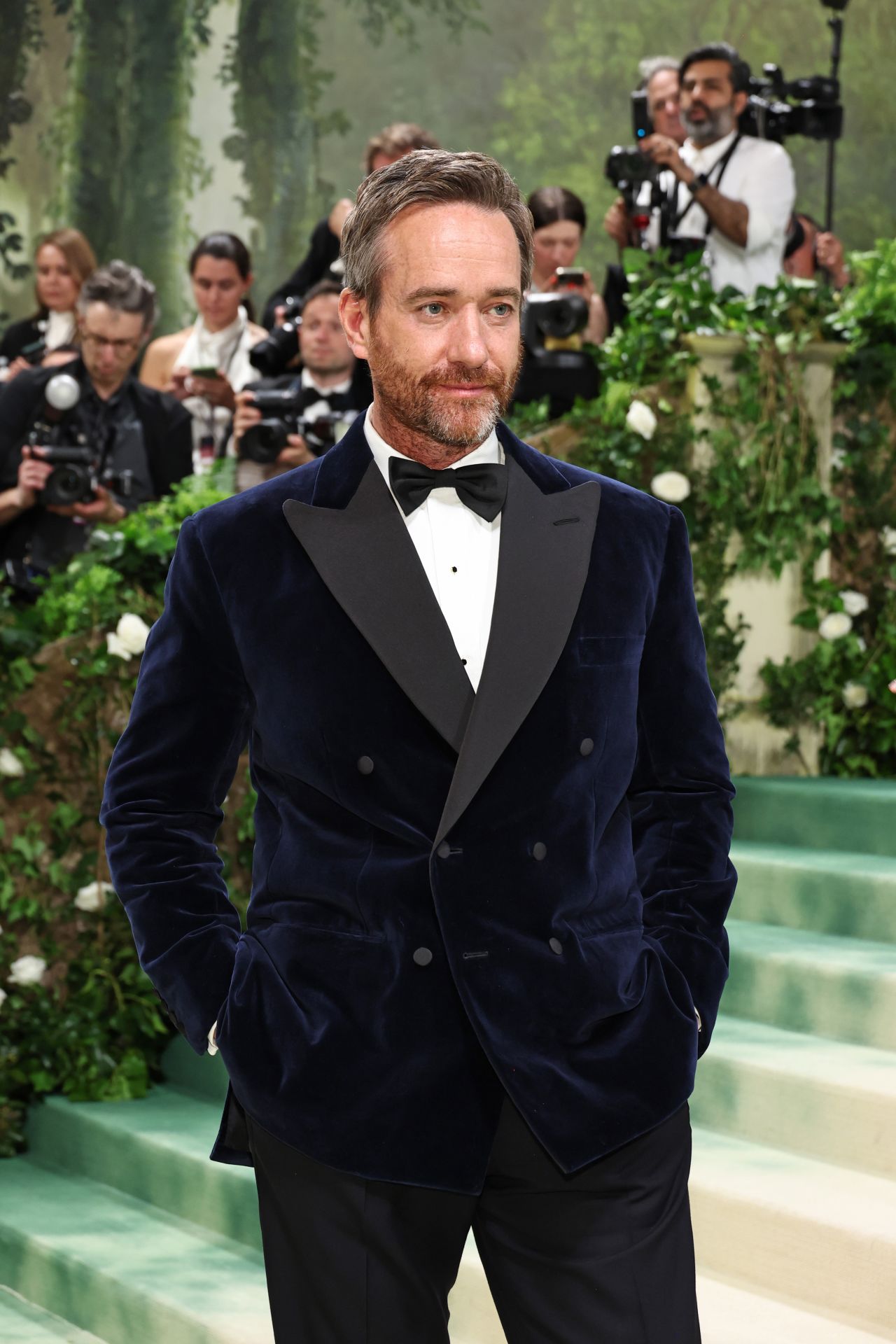 Matthew Macfadyen attends The 2024 Met Gala in New York City, on May 6.