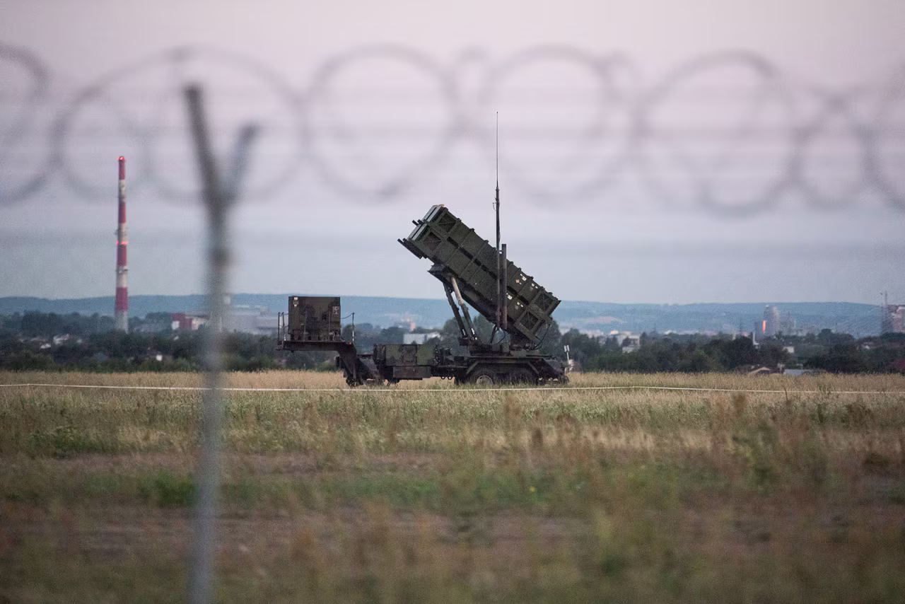 A Patriot missile system seen at Poland’s Rzeszow Airport last year. 