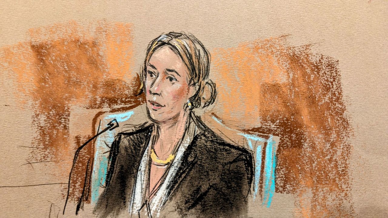 Hallie Biden in court on Thursday.