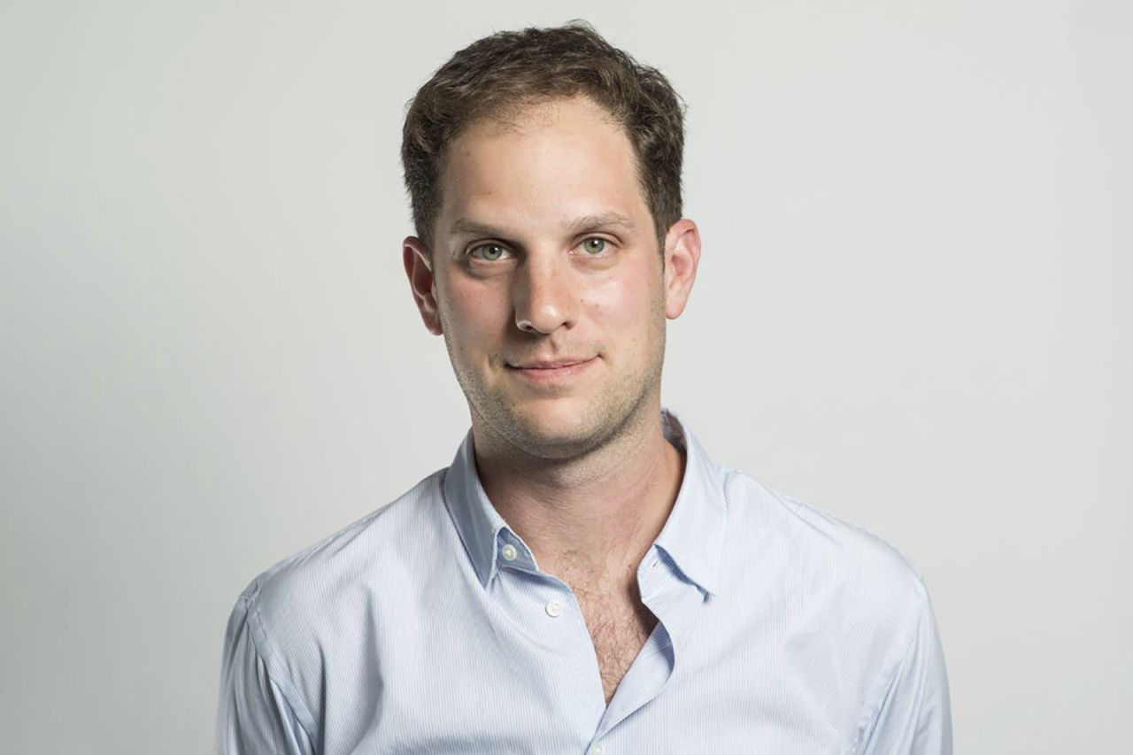 The Wall Street Journal journalist Evan Gershkovich is shown in this undated photo.