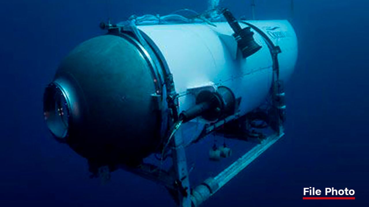 An undated photo of the OceanGate Titan submersible.