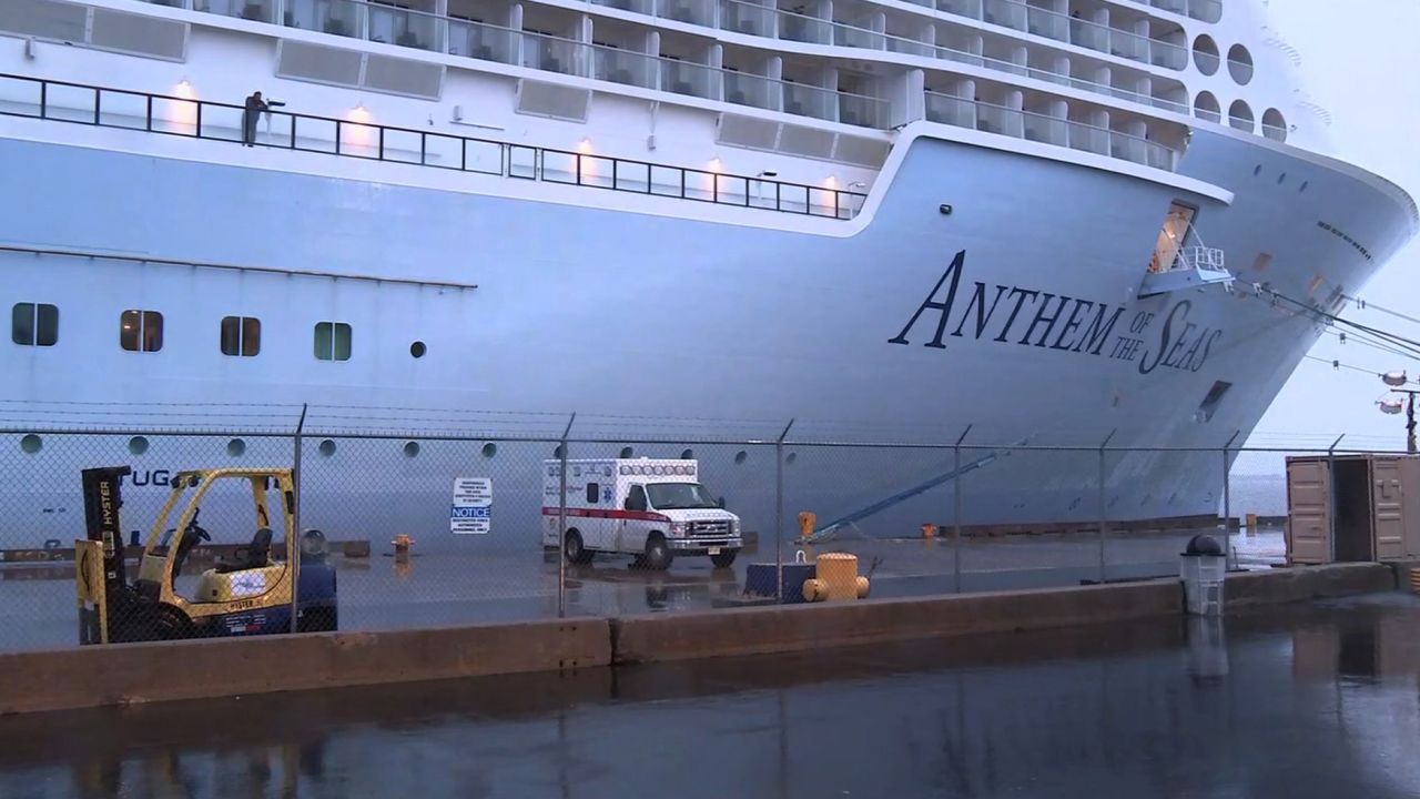 Concern over possible coronavirus infection has prompted officials to quarantine 12 passengers aboard a Royal Caribbean cruise ship that arrived Friday morning in Bayonne, New Jersey.