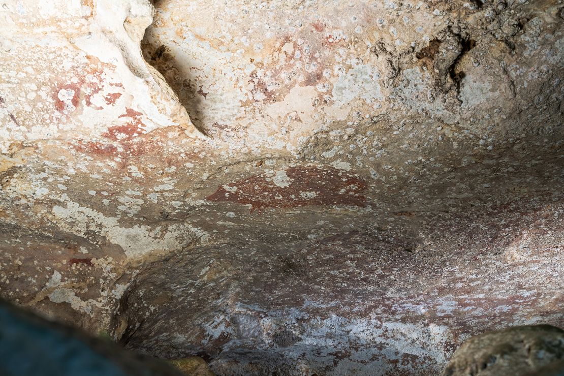 To figure out when the cave paintings were made, the team used a new technique to date calcium carbonate deposits that formed on top of the art.