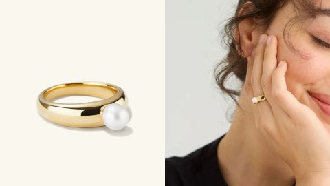 Mini Pearl Dôme Ring