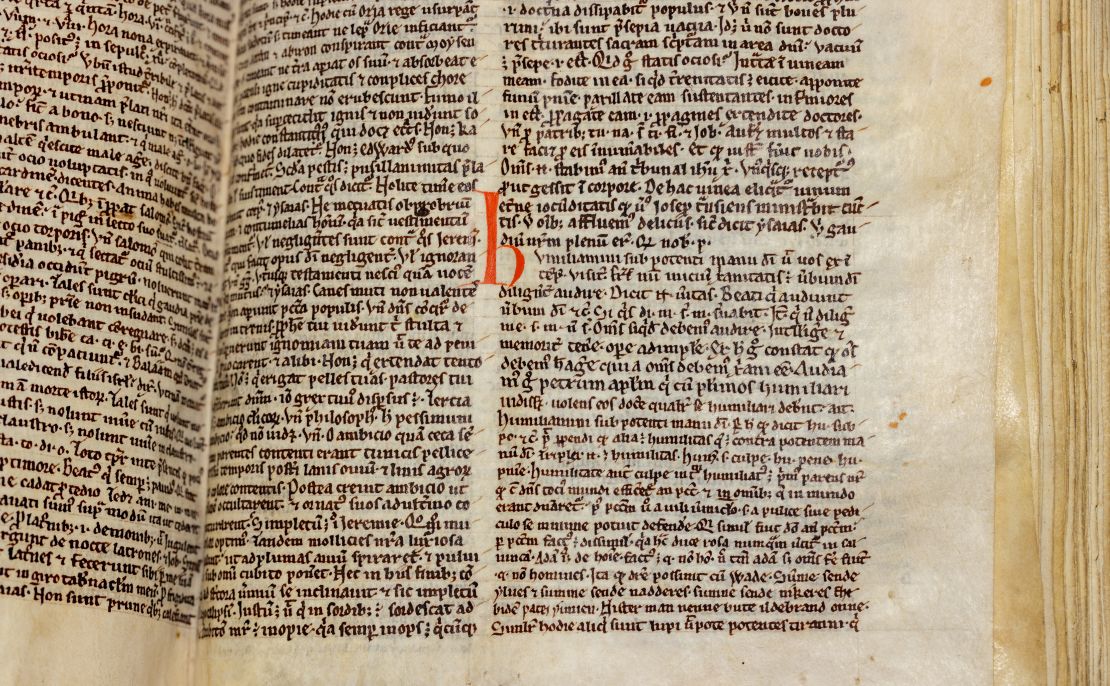 Researchers discovered a pop culture reference to the Song of Wade in a medieval sermon (pictured).