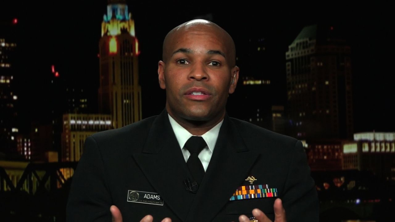 Surgeon General Jerome Adams.