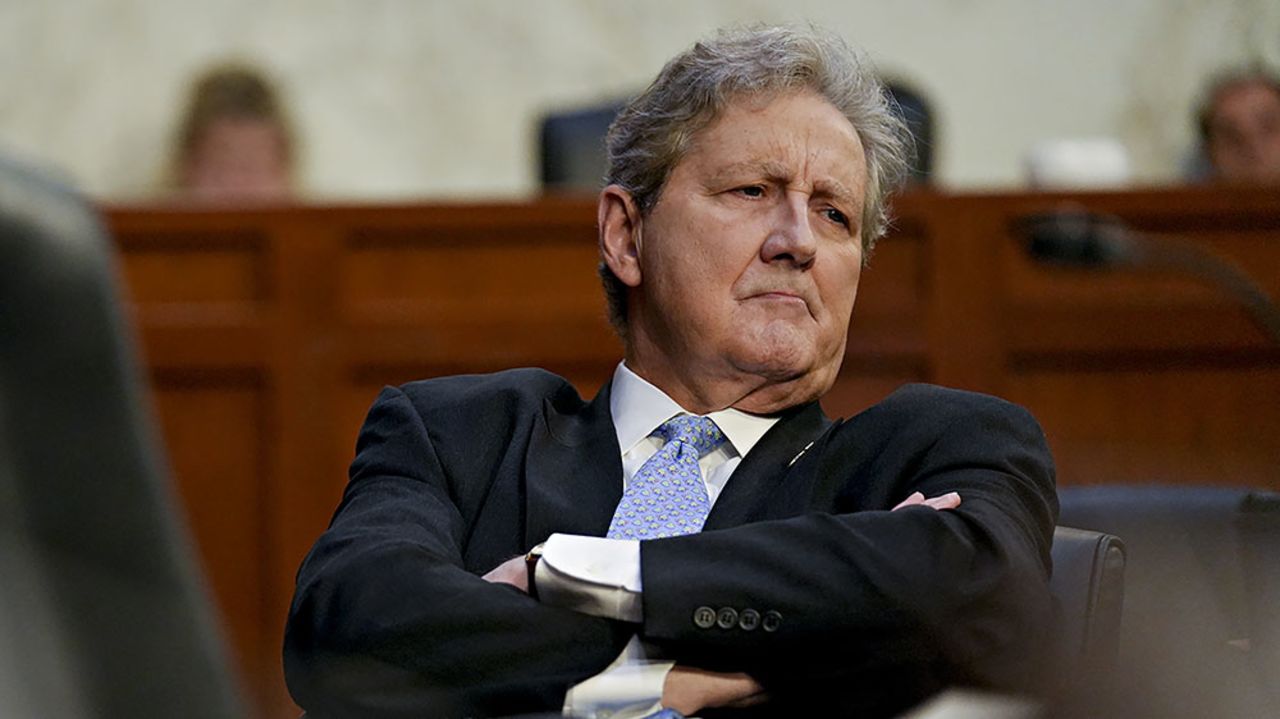 Kennedy is seen during a Senate Judiciary Committee in September.