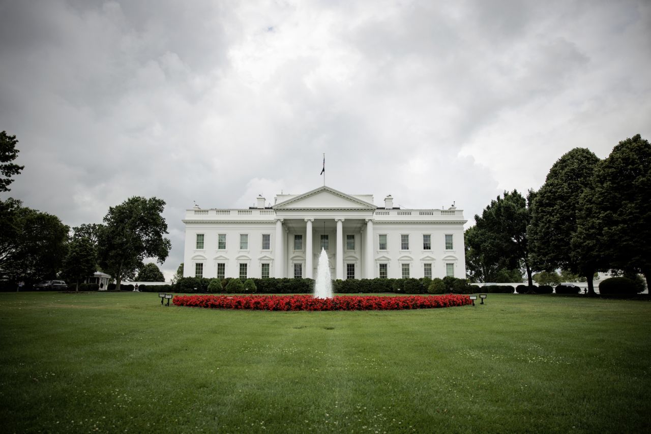 The White House is seen on June 24.