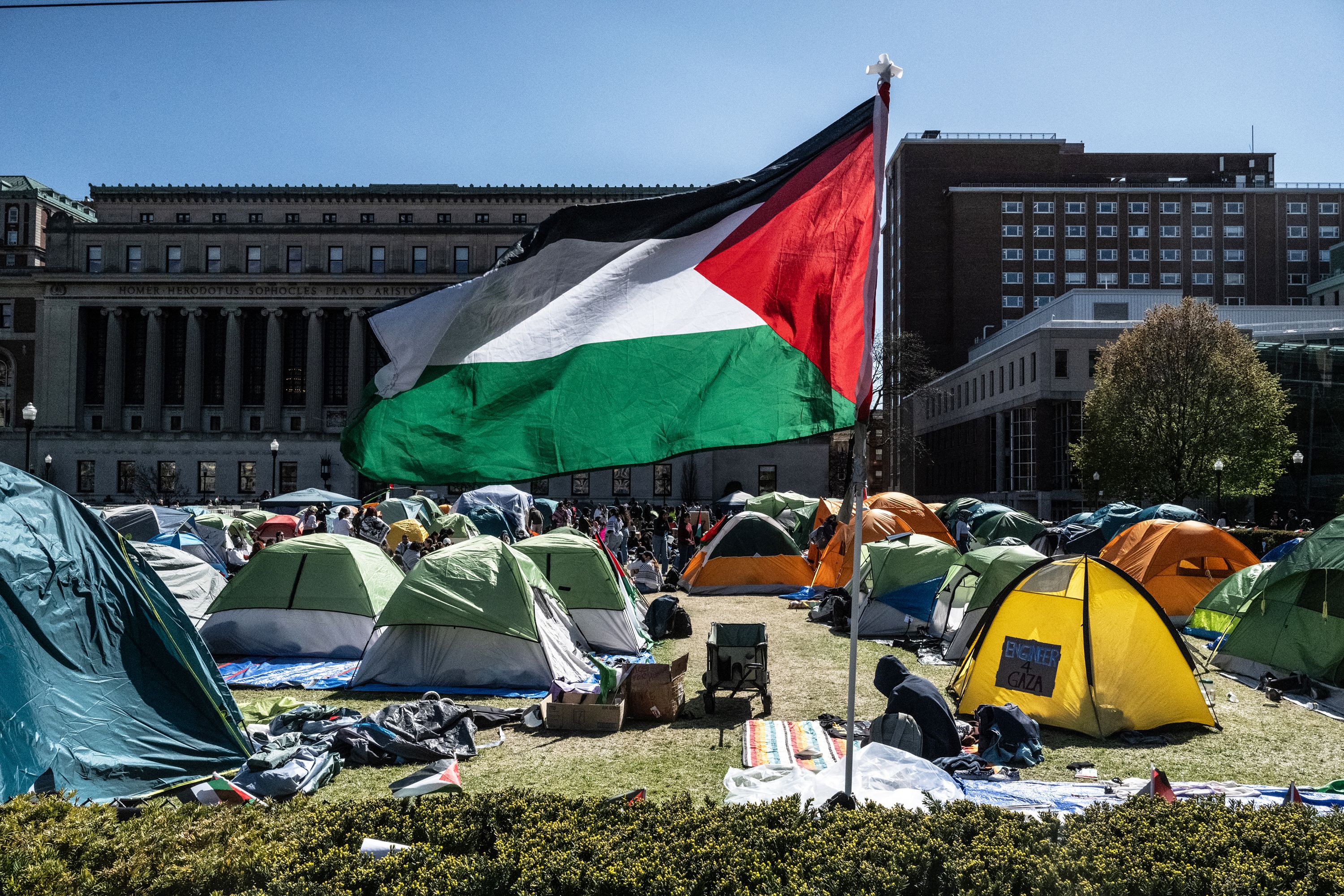 April 26, 2024 - Protests at Columbia and other schools escalate | CNN  Business