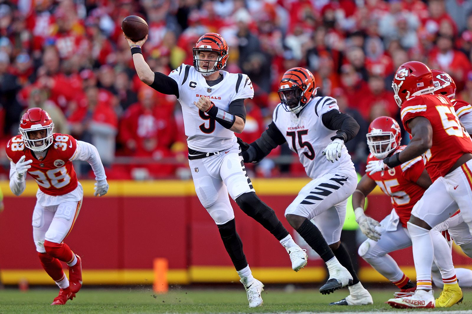 UPDATED NFL Playoffs: AFC, NFC Championship Games 2022  Date, time, TV,  channel, early betting lines for Bengals vs. Chiefs; 49ers vs. Rams 