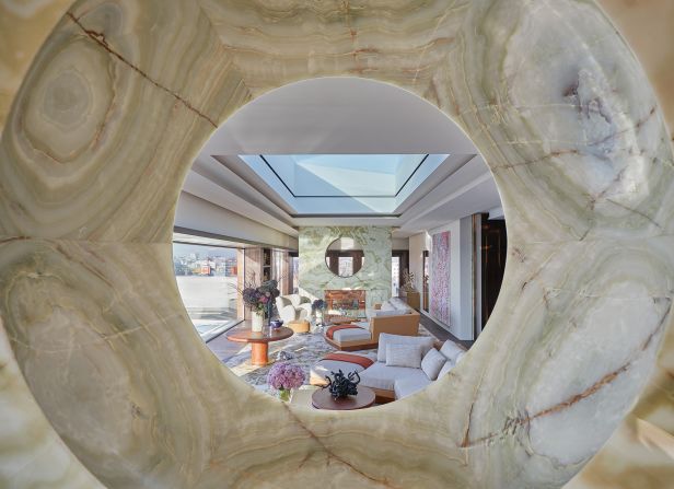 <strong>Spacious: </strong>The penthouse covers 11,840 square feet (1,500 square meters).