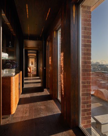 <strong>Material palette: </strong>Ziricote wood, solid green onyx, wenge floors and Lebanese cedar wood were all used in the construction.