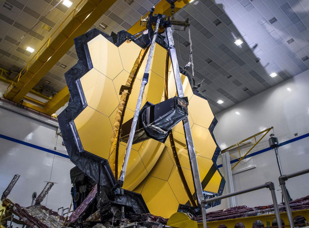 The James Webb telescope on March 5, 2020.