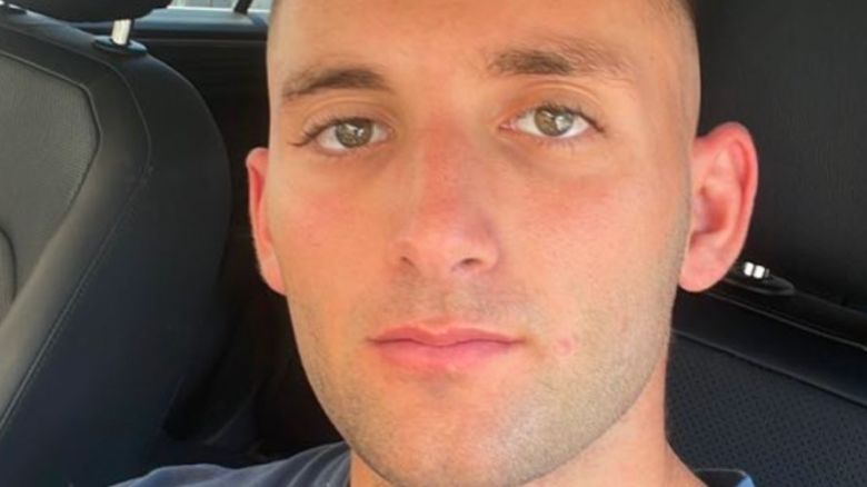 A file photo of Matan Angrest before he was taken hostage by Hamas.