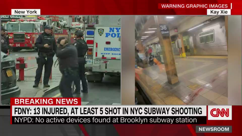 Live Updates: Brooklyn Subway Shooting Suspect At Large After 10 People ...