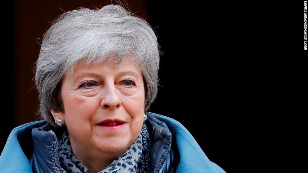 Britain's Prime Minister Theresa May leaves 10 Downing Street 