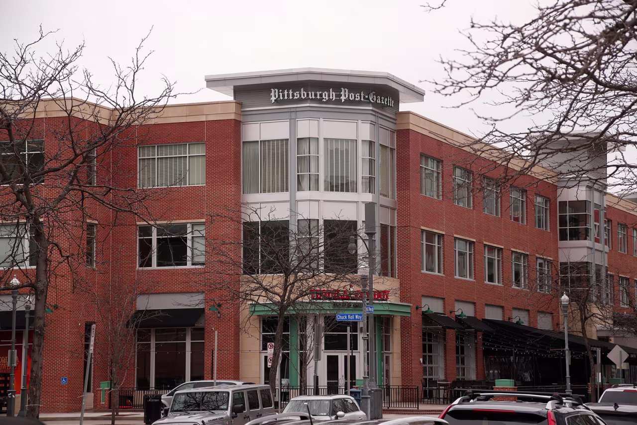 The Pittsburgh Post-Gazette building in Pittsburgh.