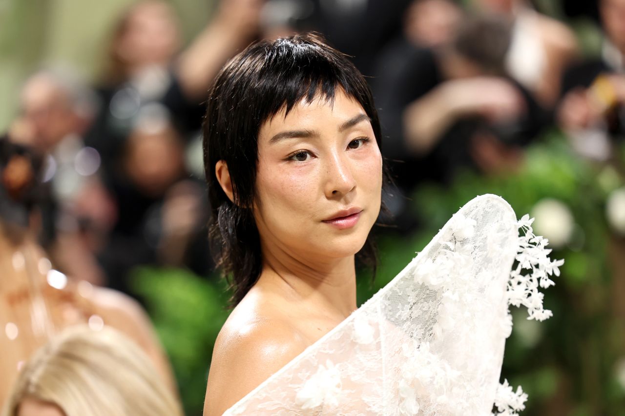 Greta Lee attends The 2024 Met Gala in New York City, on May 6.