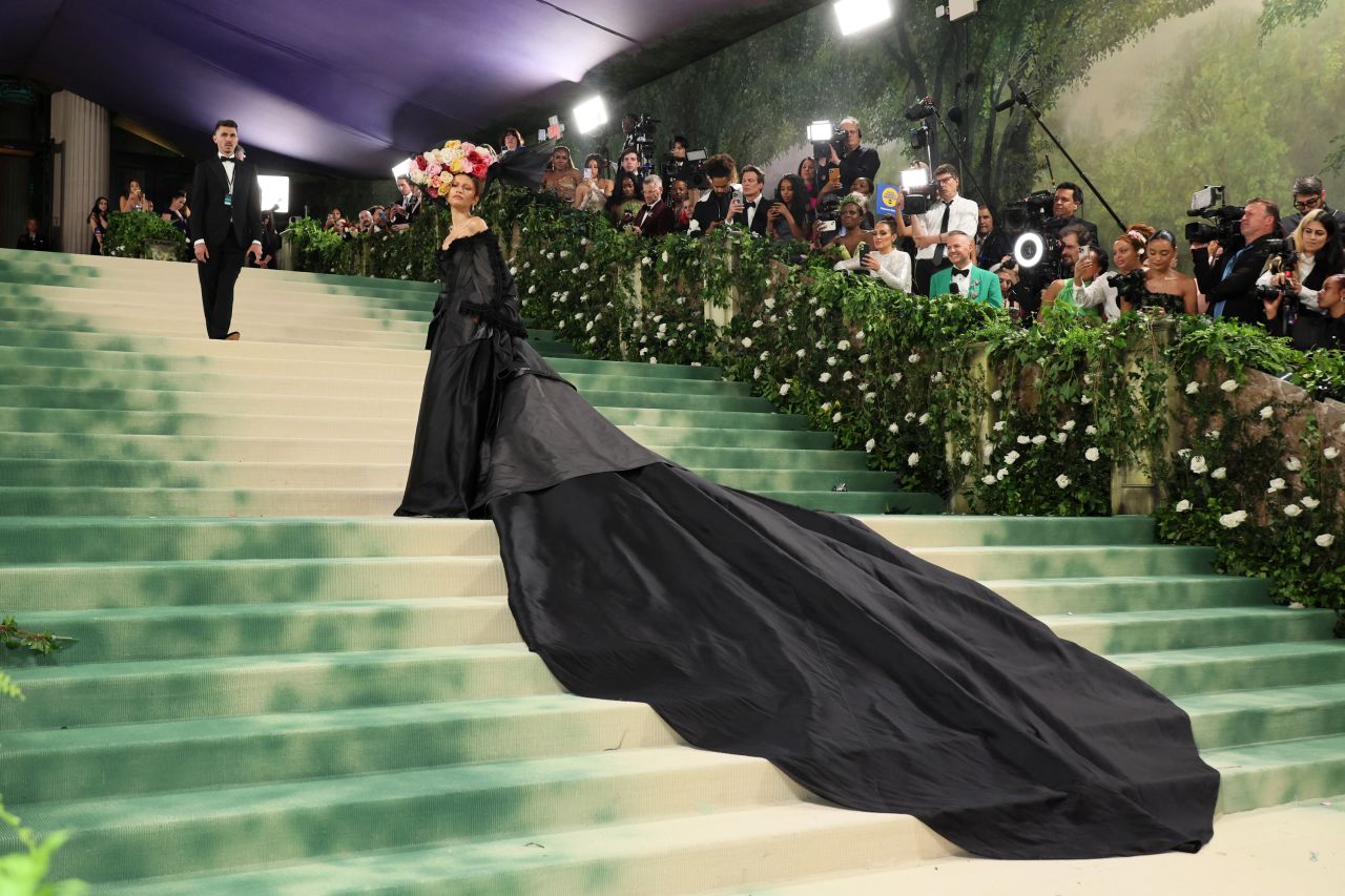 Zendaya attends The 2024 Met Gala in New York City, on May 6.