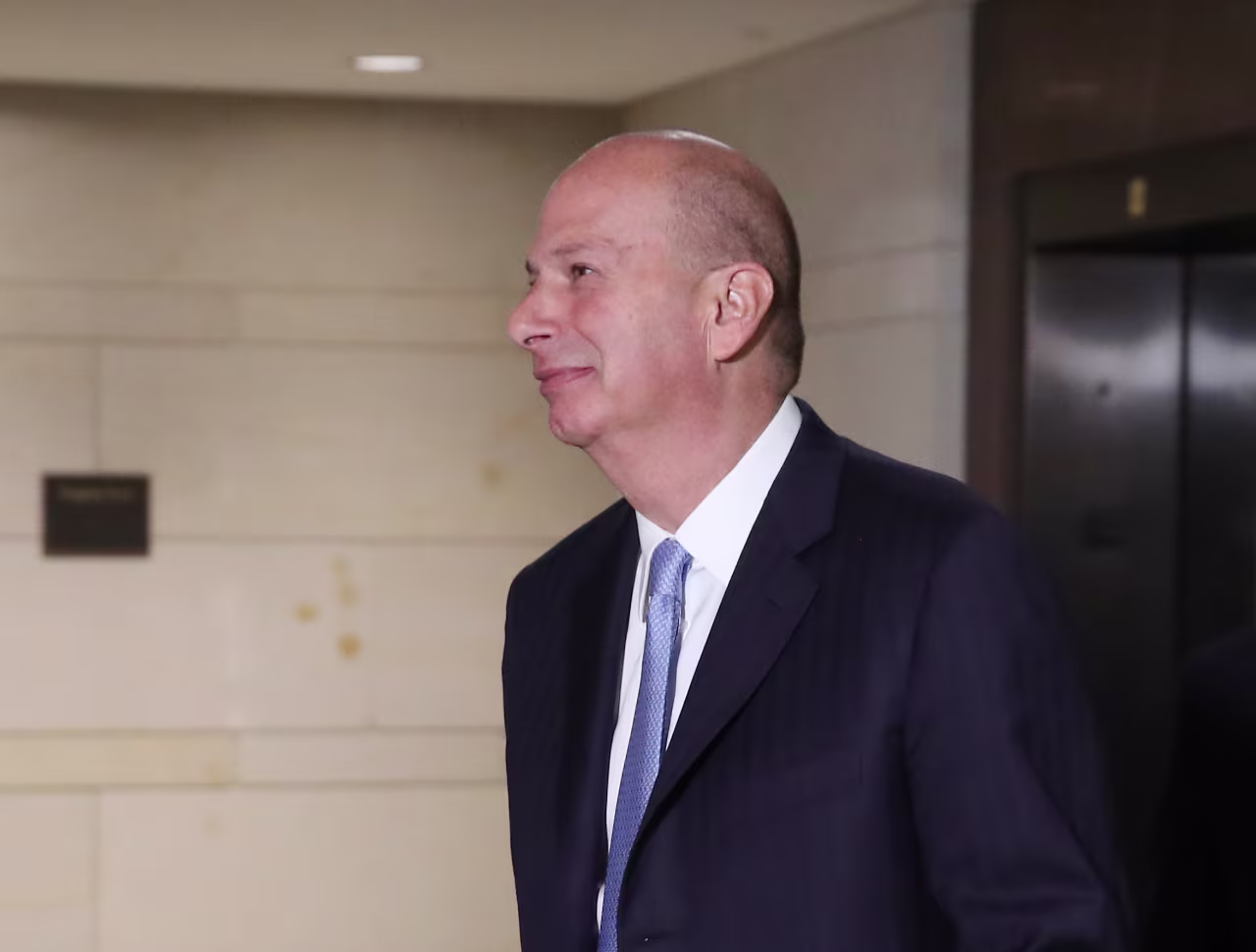 US Ambassador to the European Union Gordon Sondland at the US Capitol on October 28, 2019.