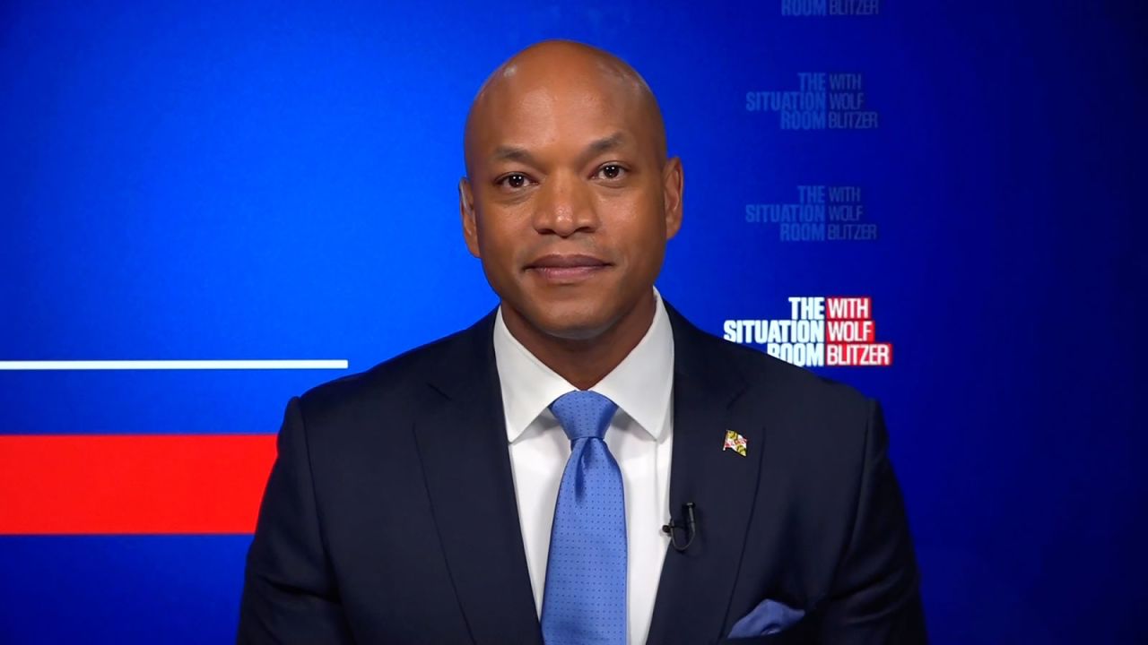 Maryland Governor Wes Moore appears on CNN on Monday, July 22.