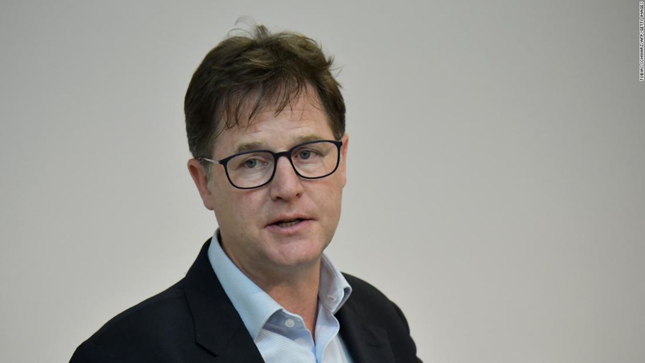 Facebook's Vice President of Global Affairs Nick Clegg in Berlin in June 2019. 