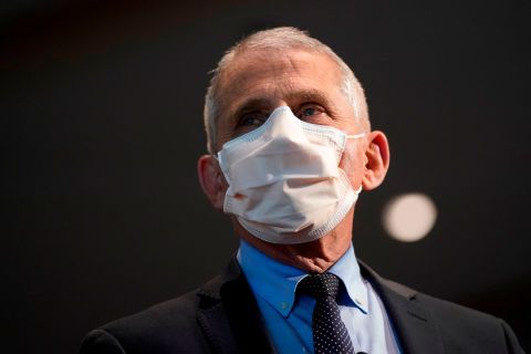 Anthony Fauci speaks at the National Institutes of Health on December 22, 2020, in Bethesda, Maryland. 