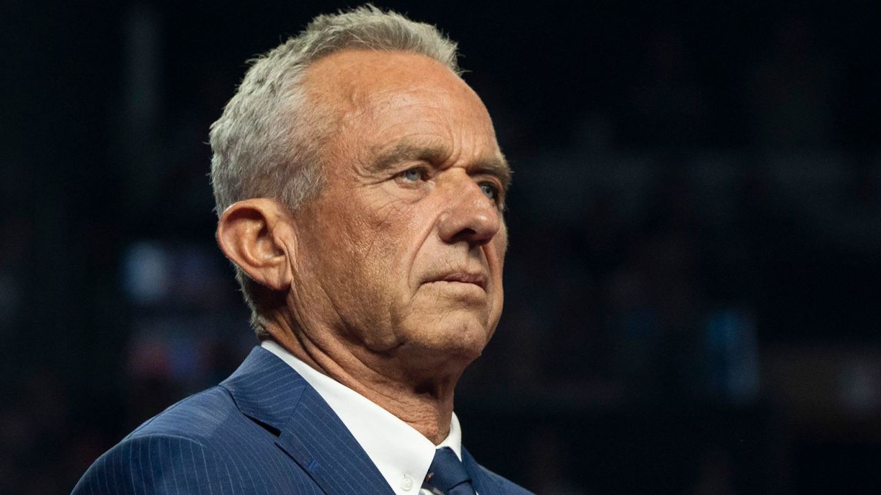 Former presidential candidate Robert F. Kennedy Jr. attends a campaign rally for former President Donald Trump in Glendale, Arizona, on August 23. 