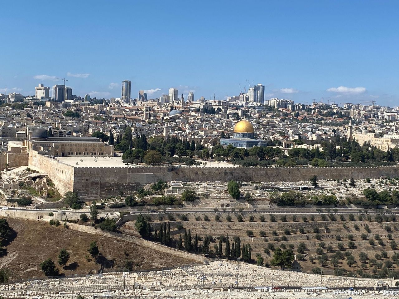 The al-Aqsa compound was unusually empty on Friday as Israeli police appeared to have restricted access to some worshippers.