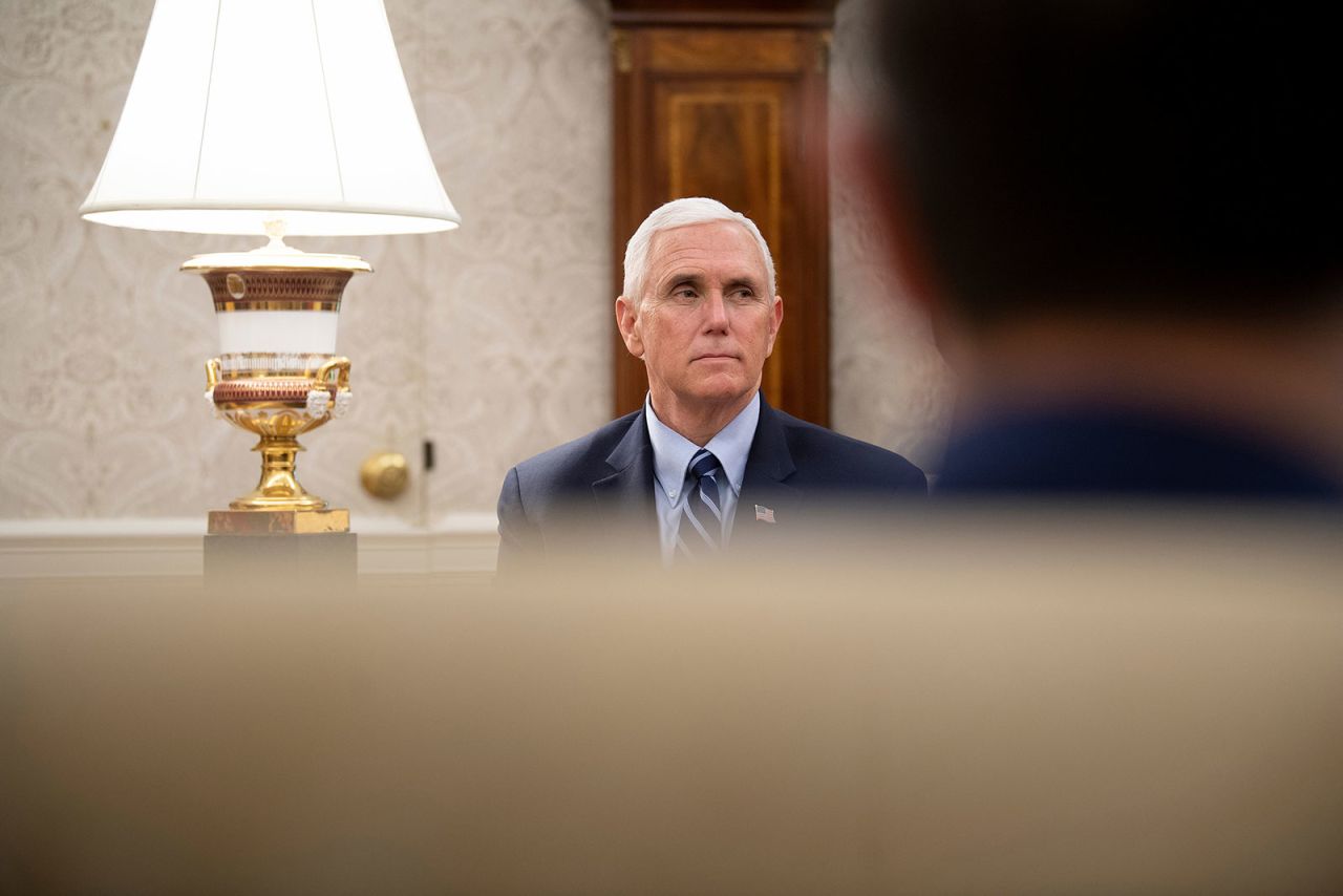 US Vice President Mike Pence plans to be at the White House on Monday, a Pence spokesman said on Sunday.