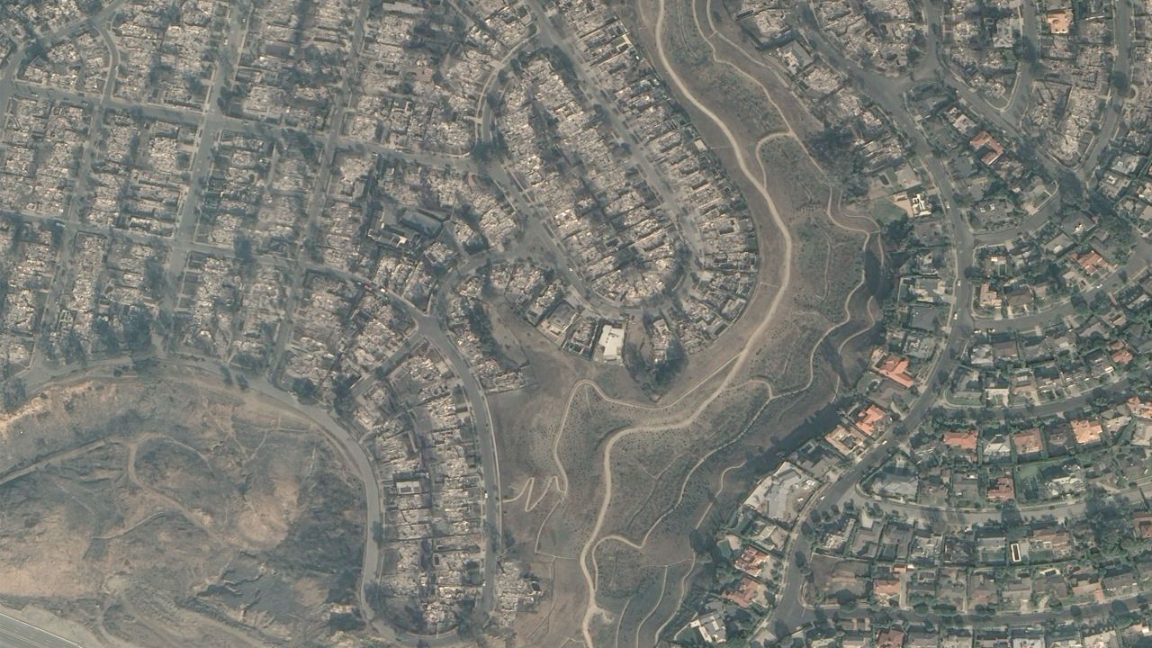 Potero Canyon on January 9, 2025.