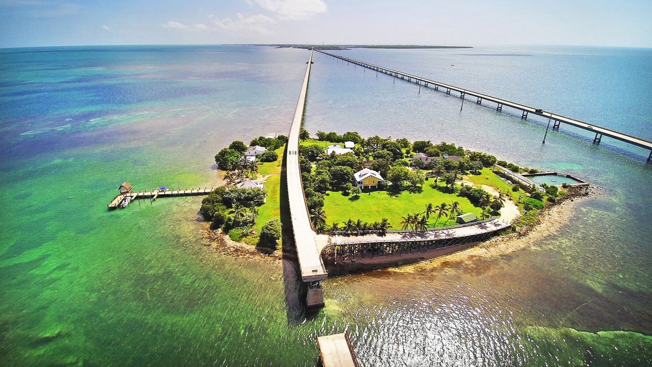 Pigeon Key, Fla. -- Until the old section of 7 mile bridge is repaired, Pigeon Key is accessible only by ferry boat which departs from the Pigeon Key Gift Shop at mile marker 47 on Knights Key. Ferry service runs daily at 10 am noon and 2 pm. Admission to the island including ferry transfers, museum access and guided tours is just 12 dollars per person and 9 dollars for students and children under 12. Proceeds benefit the Pigeon Key Foundation and its preservation and restoration efforts. Ferry departures are tentative, please call the gift shop at 305-743-5999 ahead of arrival to confirm ferry times. Photo by Peter W. Cross 