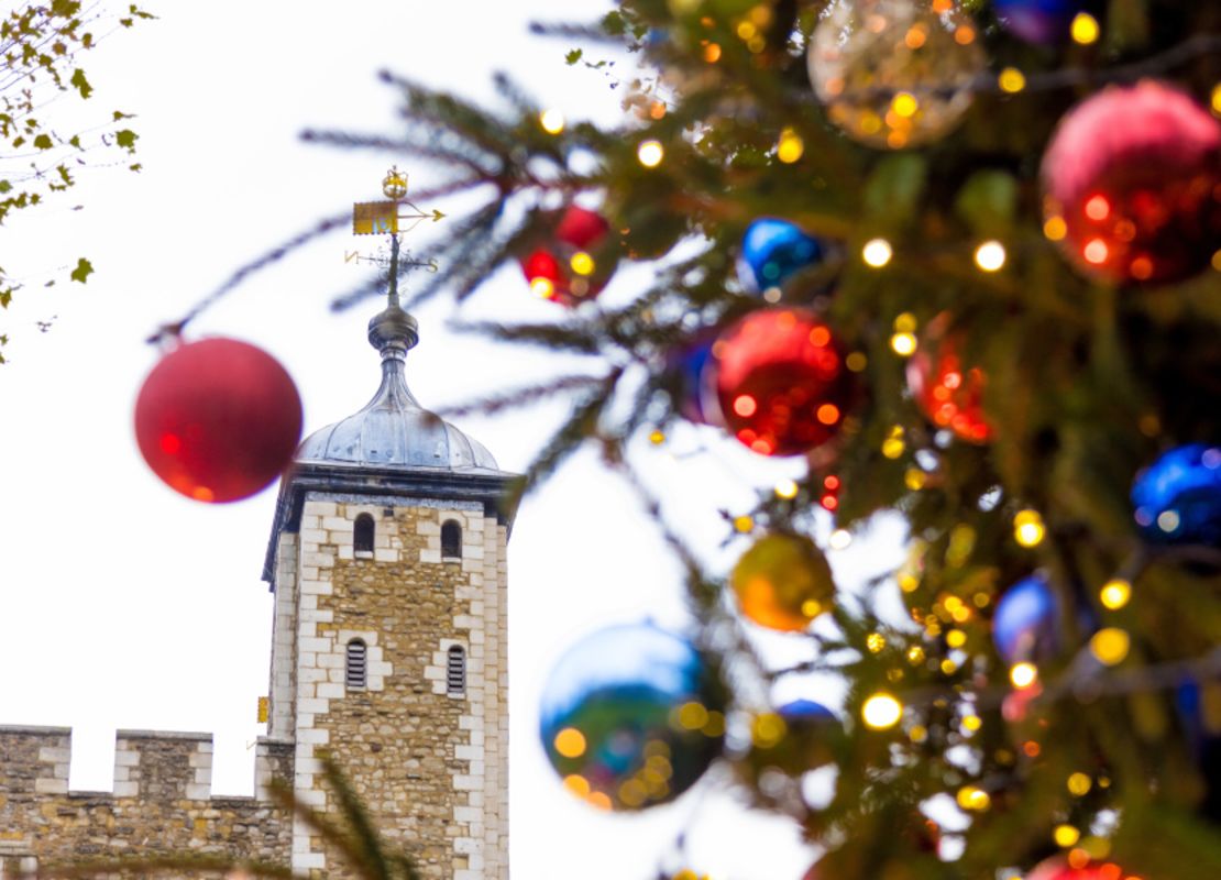 The Tower of London will appeal to those not feeling the traditional festive vibe.