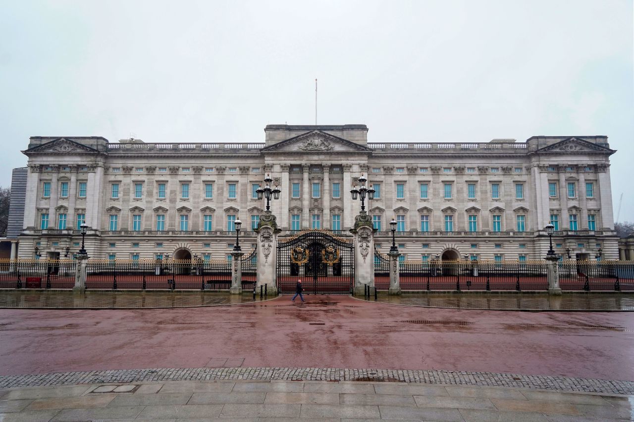 Buckingham Palace in London on January 14.