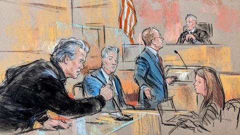 Steve Bannon in federal court on Thursday, July 21.