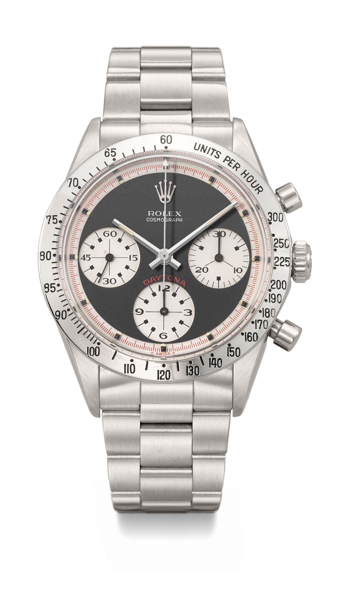 The Rolex stainless steel Paul Newman Daytona watch was named after the Daytona International Speedway in Florida, according to auction house Christie's head of Watches Remi Guillemin.
