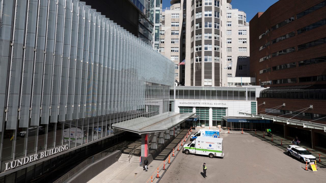 Massachusetts General Hospital is pictured in Boston, on March 14.