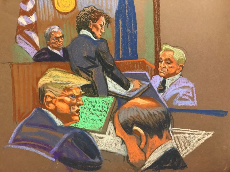 First Day Of Jury Deliberations In Trump New York Hush Money Trial ...