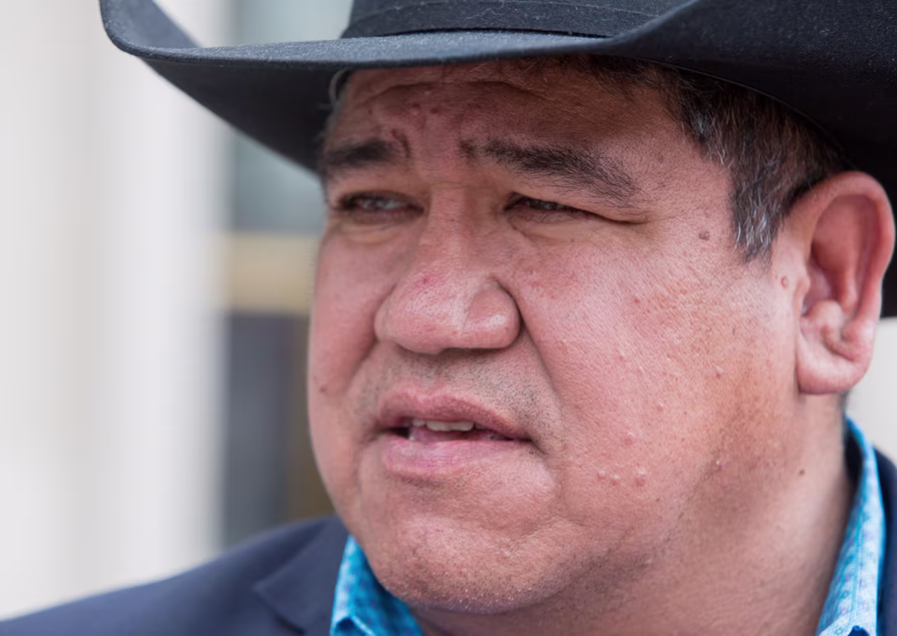 Cheyenne River Sioux Tribe Chairman Harold Frazier.