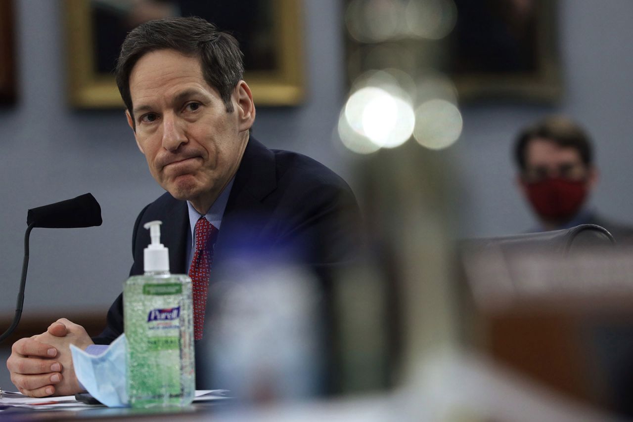 Former director of the Centers for Disease Control and Prevention Dr. Tom Frieden testifies during a hearing on Covid-19 Response on May 6 on Capitol Hill in Washington.