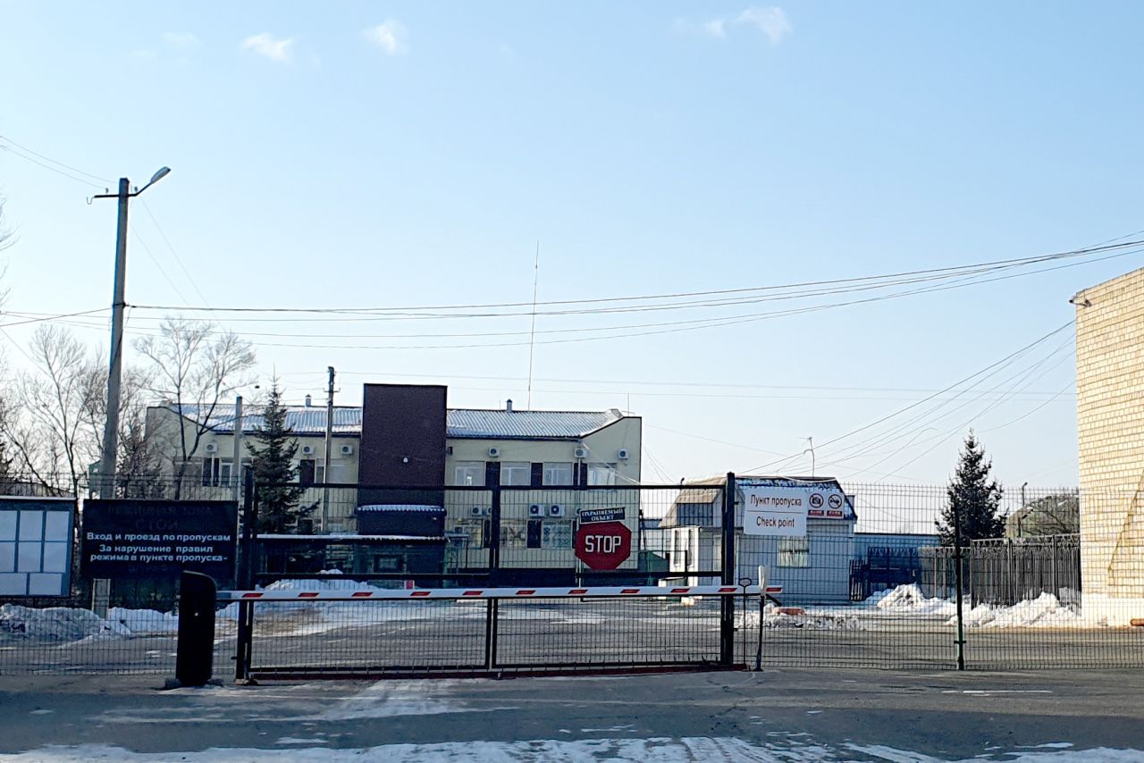 The Amurzet-Luobei County crossing, on the Russian-Chinese border.