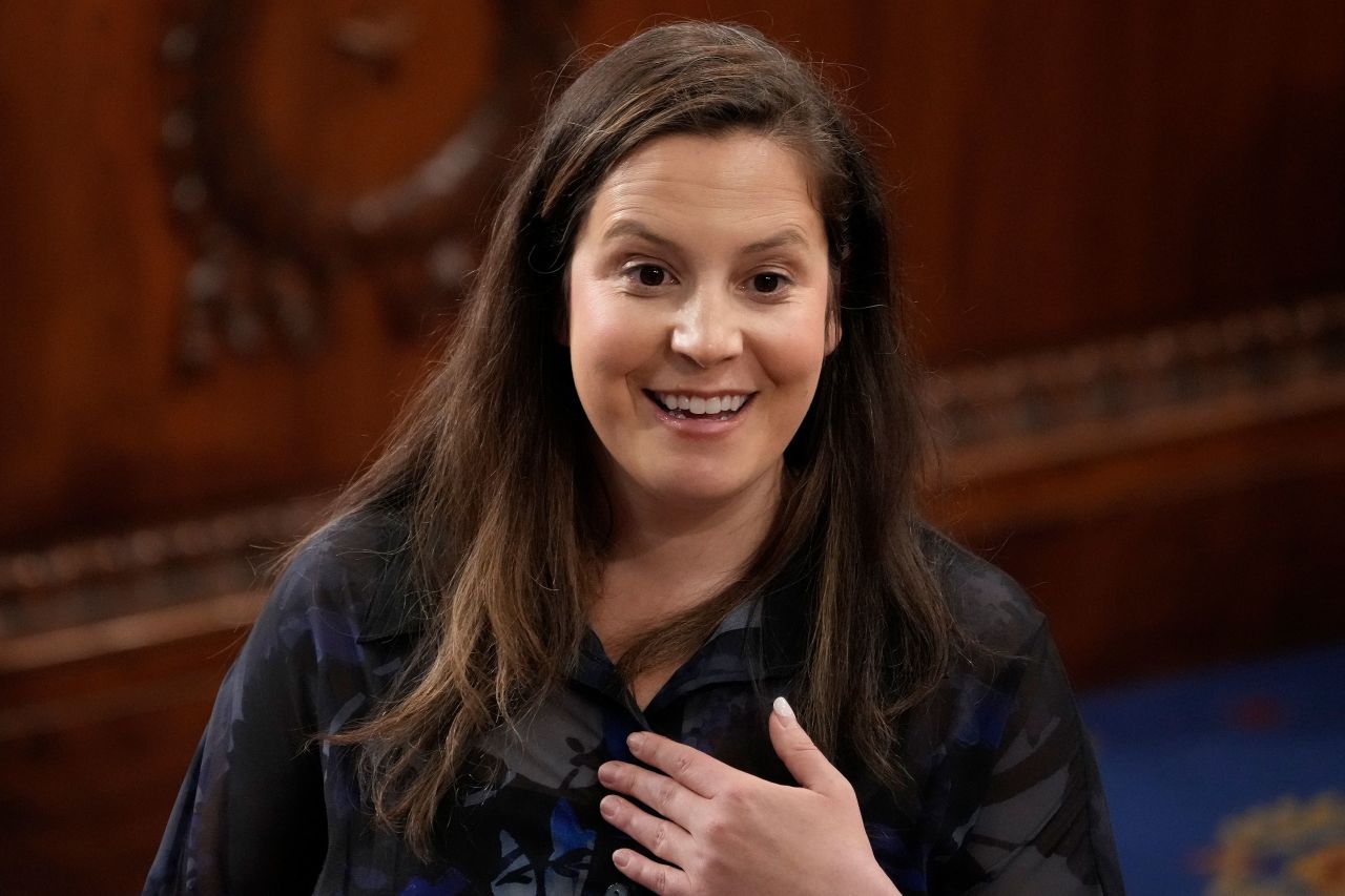 Rep. Elise Stefanik is seen at an event at the US Capitol in May.