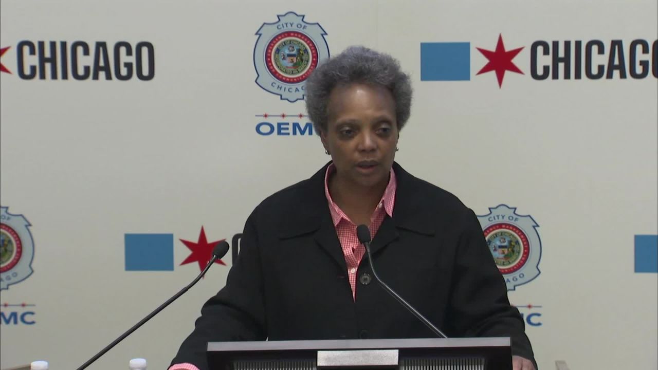 Chicago Mayor Lori Lightfoot speaks at a press conference on June 1.