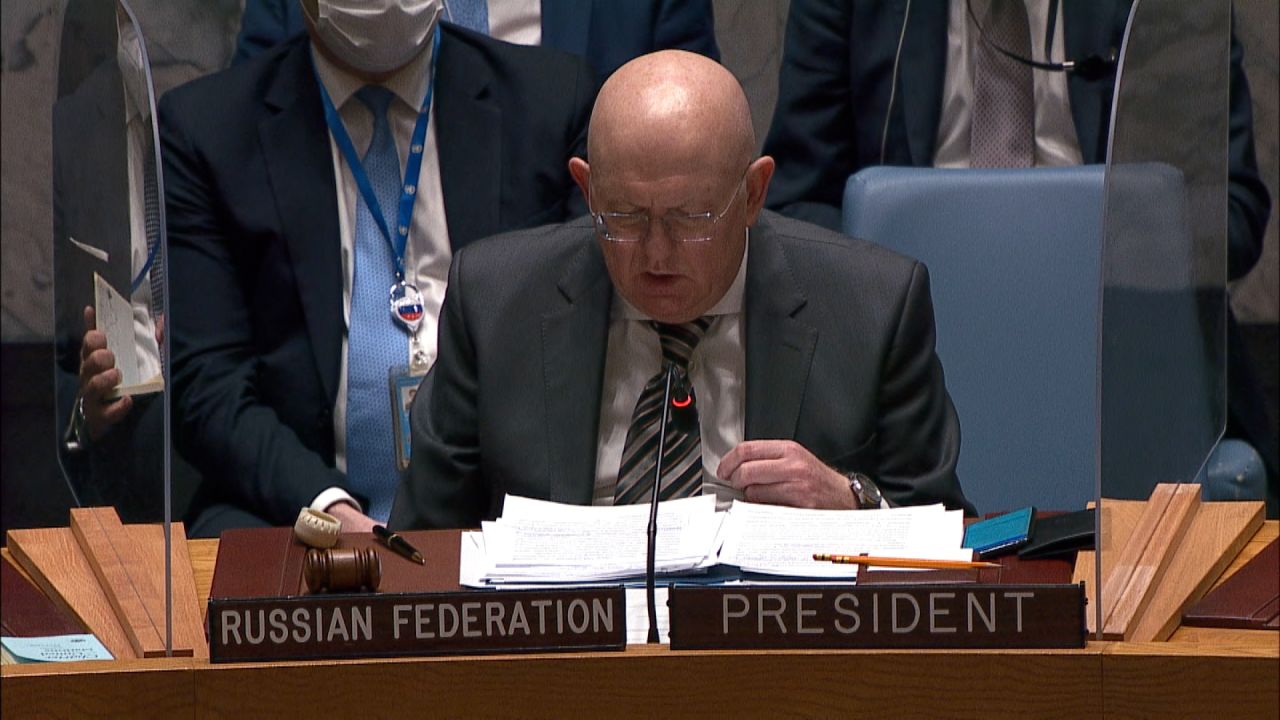 Russian Ambassador to the UN Vasily Alekseevich Nebenzya